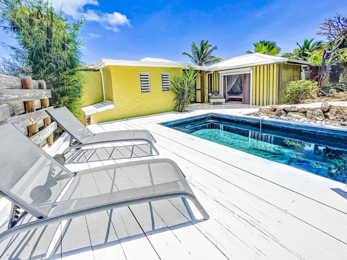 Villa Cazou, Sea View, Private Pool, Wifi 100Mbps Oyster Pond 外观 照片